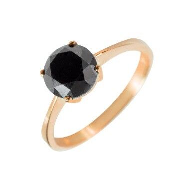 zlatý prsten s černým diamantem; zdroj: eppi.cz